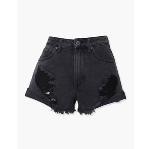 Forever 21 Distressed Denim Shorts